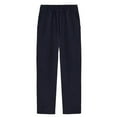 thumbnail image 1 of Lullu Boy's Pull On Stretch School Uniform Pants Casual Straight Fit Trousers, Sizes 3-18, 1 of 4