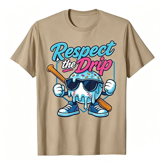 Lullu Boys Baseball Graphic T-Shirt Short Sleeve Crew Neck T Shirt Sports Tee, Sizes 2-13
