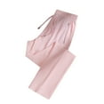 thumbnail image 1 of Lullu Boys Casual Lightweight Pants Solid Straight Joggers with Drawstring, Sizes 6-15, 1 of 4