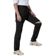 thumbnail image 1 of Lullu Boys Convertible Hiking Cargo Pants Quick Dry Lightweight Zip Off Pants, 1 of 3