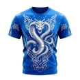 thumbnail image 1 of Lullu Boys Dragon Graphic Tee Short Sleeve Round Neck T-Shirt Summer Tshirt, Sizes 2-13, 1 of 3
