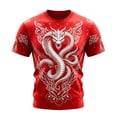 thumbnail image 1 of Lullu Boys Dragon Graphic Tee Short Sleeve Round Neck T-Shirt Summer Tshirt, Sizes 2-13, 1 of 3