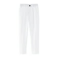 thumbnail image 1 of Lullu Boys Formal Flat Front Dress Pants Straight Twill Suit Pants, Sizes 2-16, 1 of 3