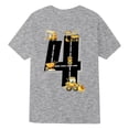 thumbnail image 1 of Lullu Boys Graphic Short Sleeve T-Shirt Summer Casual T Shirt Top, Grey, 1 of 2