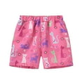 thumbnail image 1 of Lullu Boys Summer Hawaii Beach Shorts Tropical Print Cotton Breathable Shorts, Sizes 1-8, 1 of 4