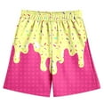 thumbnail image 1 of Lullu Boys Summer Pull On Baseball Shorts Casual Athletic High Rise Shorts, Sizes 2-14, 1 of 2