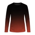 thumbnail image 1 of Lullu Boys Swim Shirt Long Sleeve Rash Guard Gradient Quick Dry UPF50 Swim Top, Sizes 3-14, 1 of 3
