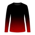 thumbnail image 1 of Lullu Boys Swim Shirt Long Sleeve Rash Guard Gradient Quick Dry UPF50 Swim Top, Sizes 3-14, 1 of 3