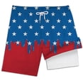 thumbnail image 1 of Lullu Boys Swim Trunks with Compression Liner Beach Shorts UPF 50+ Swimwear, Sizes 2-14, 1 of 3