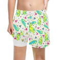 thumbnail image 1 of Lullu Boys Swimming Trunks with Mesh Liner Quick Drying Stretch Board Shorts, Sizes 2-14, 1 of 4