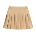 thumbnail image 1 of Lullu Girls A-Line Pleated Tennis Skirt Casual Athletic High Waisted Skort, Sizes 3-18, 1 of 8