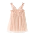 thumbnail image 1 of Lullu Girls Butterfly Wing Tulle Tutu Dress Birthday Party Princess Dress, Sizes 12M-6Y, 1 of 3