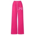 thumbnail image 1 of Lullu Girls Lightweight Straight Leg Sweatpants Athletic Casual Jogger Pants, Sizes 4-13, 1 of 3