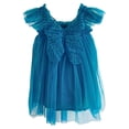 thumbnail image 1 of Lullu Girls Ruffle Sleeveless A Line Tutu Dress Mesh Tulle Party Princess Dress, Sizes 1-7, 1 of 3