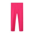 thumbnail image 1 of Lullu Girls Soft Stretch Leggings Casual Solid Pull On Comfy Knit Pants, 1 of 2