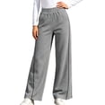 thumbnail image 1 of Lullu Girls Sweatpants Casual Athletic Straight Leg Jogger Pants Activewear, Sizes 5-14, 1 of 8