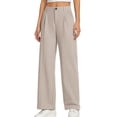 thumbnail image 1 of Lullu Little Girls Dress Pants Flat Front Mid Rise Straight Leg Suit Pants, Sizes 5-6, 1 of 5