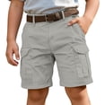 thumbnail image 1 of Lullu Summer Boys Cargo Shorts Outdoor Quick Drying Hiking Shorts with Pockets, Sizes 5-16, 1 of 5