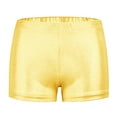 thumbnail image 1 of Lullu Toddler Girls Glitter Ballet Dance Shorts Athletic Gymnastics Bike Shorts, Sizes 3-9, 1 of 5