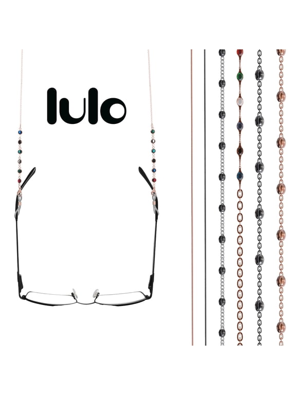 Glasses Strap Chains, 6-Pack Stylish Glasses Chain for Women