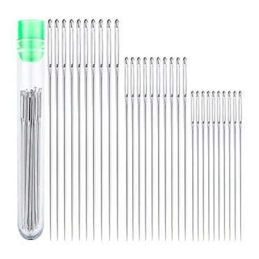 Lulshou Assorted Large Eye Hand-Sewing Needles (20 Piece)