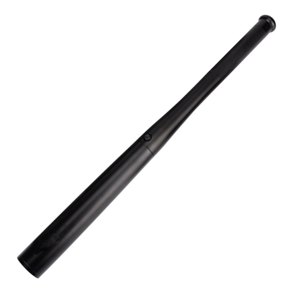 Lulshou Baseball Bat LED Flashlight, Black, 50cm, 1x 26650 Battery, Aluminum Alloy, Outdoor Safety Torch for Home Use, Camping, Night Walking, Emergency Lighting