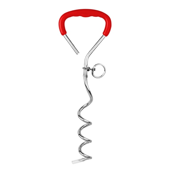 Dog Tie Out Cable with Stake and Handle for Safety and Training,Heavy Duty Reflective Dog Leash with Ground Anchor,Outdoor Pet Tether for Yard,Camping,and Park Use SDJMA