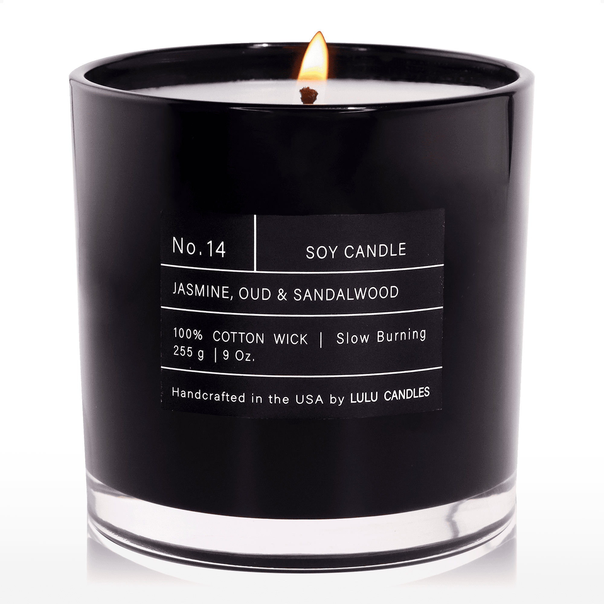 Lulu Candles Jasmine, Oud & Sandalwood Scented