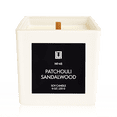 thumbnail image 1 of Lulu Candles | Patchouli Sandalwood | Luxury Wood Wick Candle in Matte Black Jar – Earthy, Highly Scented Soy Candle with Cedar, Musk & Earth Accord | Aromatherapy Candle, Gift for Men & Women, 1 of 5
