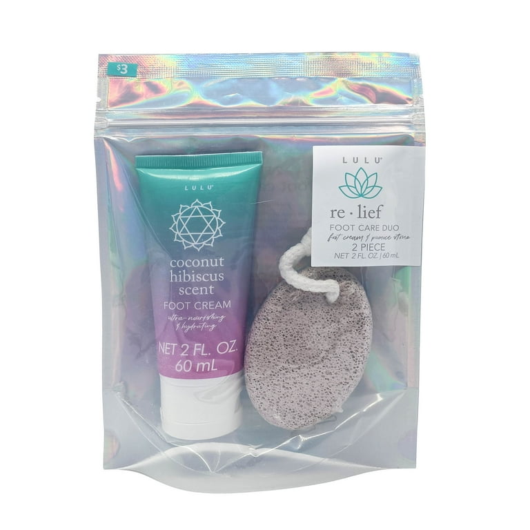 Lulu Foot Care Set, Coconut Hibiscus Scent - Walmart.com
