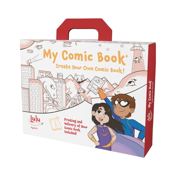 Lulu Jr. My Comic Book - Create Your Own Comic Book! Craft Kit