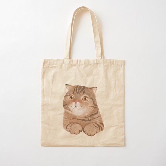 Lulu Kittisaurus Munchkin Cotton Tote Bag Canvas Tote Bag, Family Gift For Mother, Her