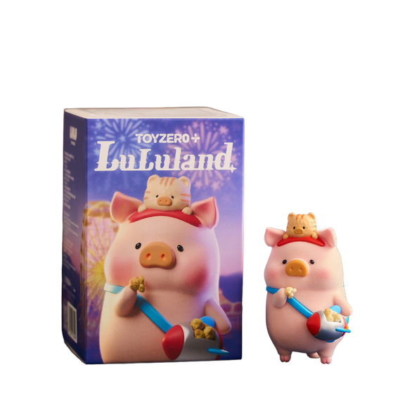 Lulu The Piggy Lululand Series 1PC Cute Pig Blind Box Figures Collectible Toys Kawaii Birthday Gifts