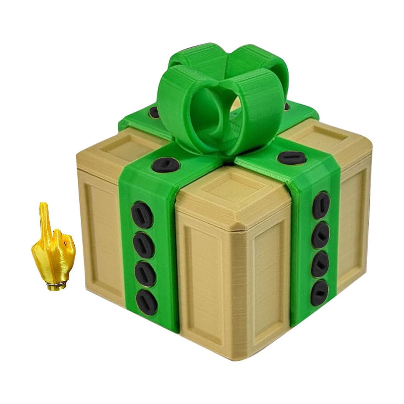 Fall Apart Box Luluganb 1PC Christmas Surprise Boxes with Finger,Annoying Gift Box ...
