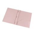 thumbnail image 1 of Luluganb 1Pcs Folders With Pockets And Prongs,Plastic 3 Prong Folders With Pockets,Durable Plastic Pocket Folders With Prongs,Tear Resistant,2 Pocket 3 Prong Folders For Schoolwork & Office,Pink, 1 of 9