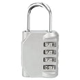 thumbnail image 1 of Luluganb Combination Lock, 4 Digit Combination Padlock Outdoor, School Lock, Gym Locks, Combination Lock for Locker,Silver, 1 of 9