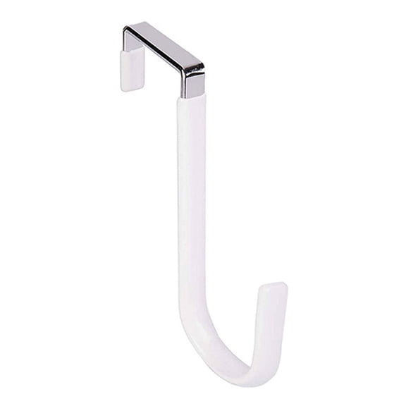 Luluganb Over The Door Hooks,Hooks for Hanging,1 Pack Hangers Hooks with Rubber Prevent Scratches Heavy Duty Organizer for Living Room,Bathroom,Bedroom Hanging Clothes