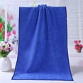 thumbnail image 1 of Luluganb Large Bath Towels 14 X 30 Inches, Larger & Lighter Weight, Quicker To Dry, Super Soft and Absorbent, Guest Bathroom Essentials,Blue, 1 of 3