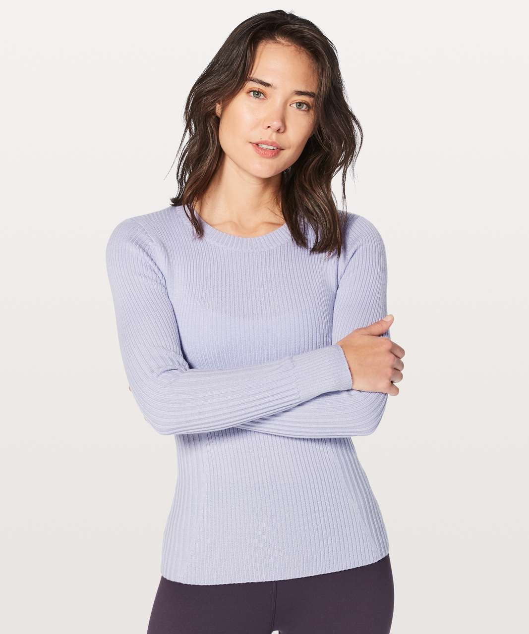 Lululemon Women s Serene Blue Merino Wool Sweater Uruguay Ubuy
