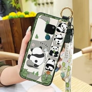 Lulumi-Phone Case For Huawei Mate 20, Soft case phone cover Cute cell phone cover Durable cell phone sleeve Lanyard Back Cover phone pouch Kickstand mobile case Cartoon phone case