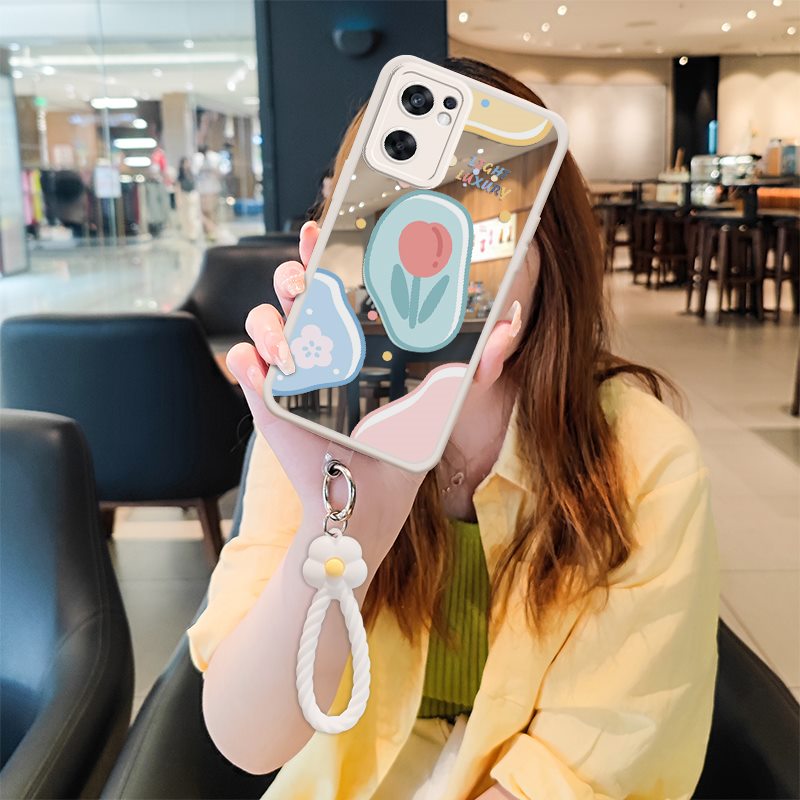 LulumiPhone Case For OPPO Reno7SE 5G, dustproof luxurious Silicone