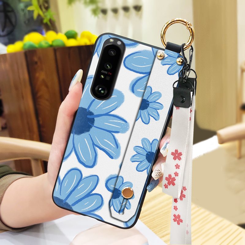 LulumiPhone Case For Sony Xperia1 III, Antiknock flower Shockproof