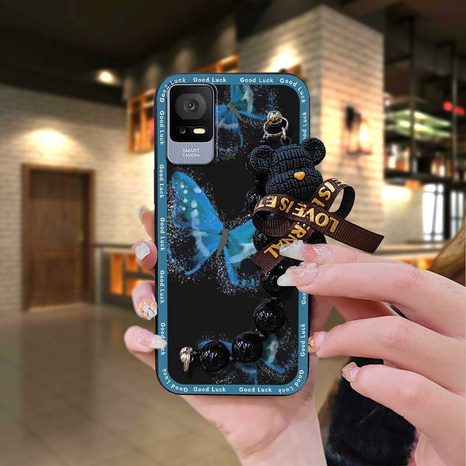 LulumiPhone Case For TCL 405/406/408/T506S, protective case Black