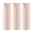 thumbnail image 1 of Lulupack 1 oz Airless Pump Bottles, Travel Lotion Container, Skincare Containers for Moisturizer(Plastic, Pink Matte, 3Pcs), 1 of 8