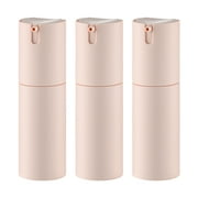 Lulupack 1 oz Airless Pump Bottles, Travel Lotion Container, Skincare Containers for Moisturizer(Plastic, Pink Matte, 3Pcs)