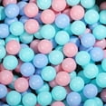 thumbnail image 1 of Luluy Ocean Balls Ball Pit Balls For Toddlers 100 Pcs, Bpa Free Pool Ball For Kids Children, 2.15" Crush Proof Ocean Balls Fun Toys Gift For Ball Pit, Kids Play Tent, Bounce House, Multicolour Clearan, 1 of 7