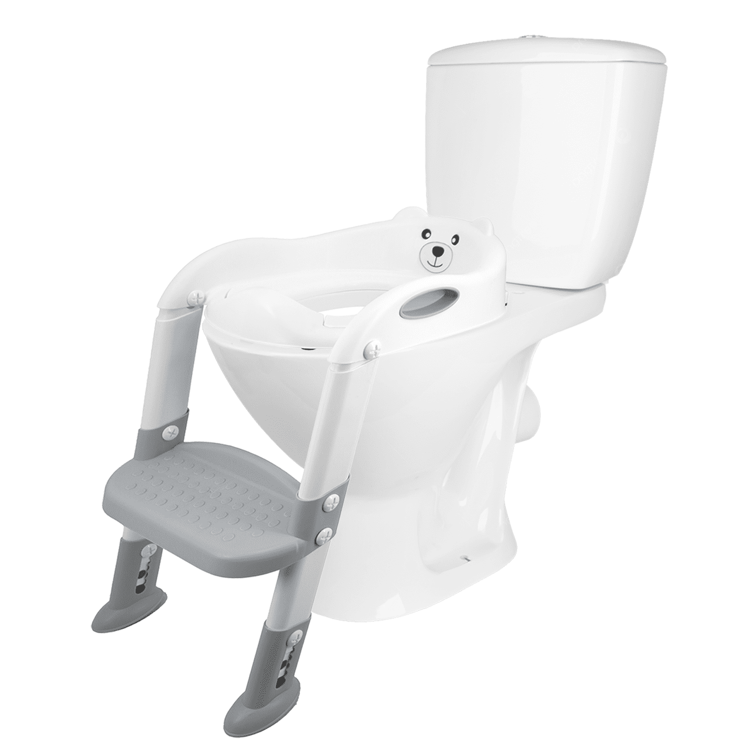 Lulyboo Bear Potty Ladder with Adjustable Step Stool- Great for