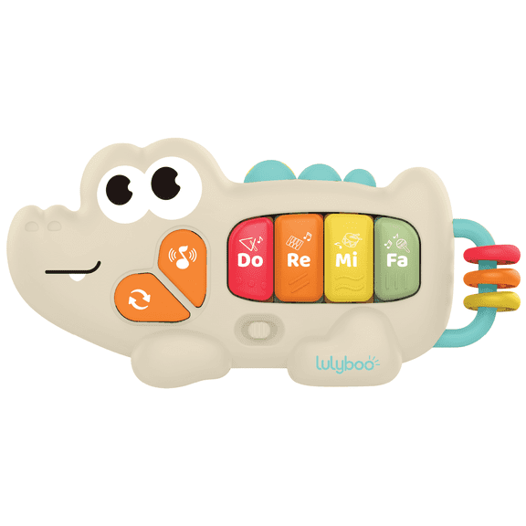 Lulyboo Crocodile Musical Toy with Light-Up Piano Keys