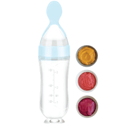 Lulyboo Easy Squeeze Spoon Feeder & Cap Blue