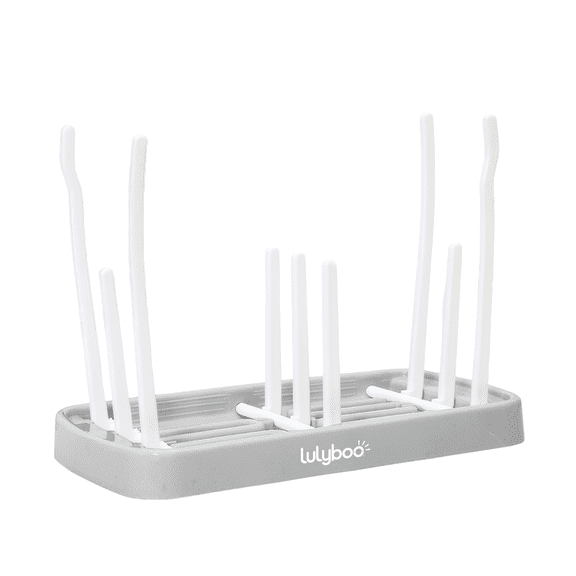 Lulyboo Foldable Compact Baby Bottle Drying Rack for Travel, Travel, BPA-Free